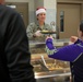 Wing leaders serve Airmen holiday lunch