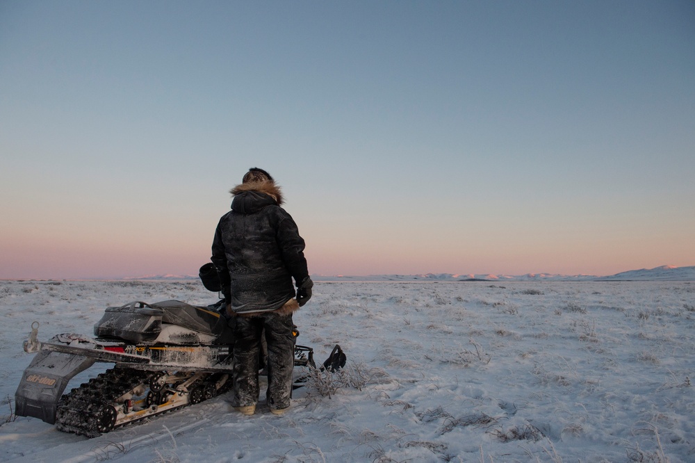 Toys for Tots Marines travel across the Northwest Arctic Borough to deliver holdiay gifts