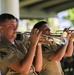 U.S. Marine Corps Forces, Pacific Band plays at the USS Arizona Memorial Visitor Center