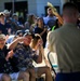 U.S. Marine Corps Forces, Pacific Band plays at the USS Arizona Memorial Visitor Center