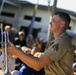 U.S. Marine Corps Forces, Pacific Band plays at the USS Arizona Memorial Visitor Center