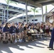 U.S. Marine Corps Forces, Pacific Band plays at the USS Arizona Memorial Visitor Center