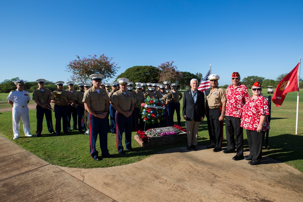 U.S. Marines commemorate, honor four Marines killed during Pearl Harbor attack