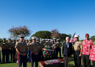 U.S. Marines commemorate, honor four Marines killed during Pearl Harbor attack