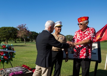 U.S. Marines commemorate, honor four Marines killed during Pearl Harbor attack