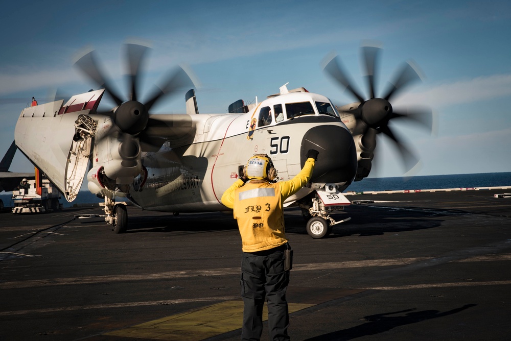 Dwight D. Eisenhower deployment