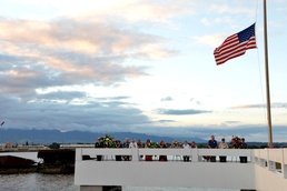 USS Utah Memorial Sunset Service