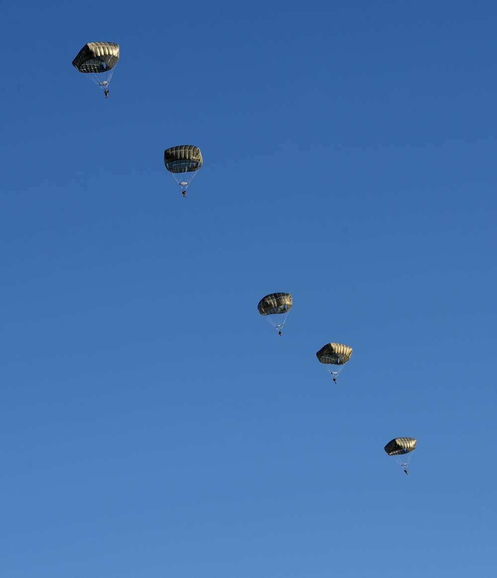 5th QM Theater Aerial Delivery Company Toy Drop Jump