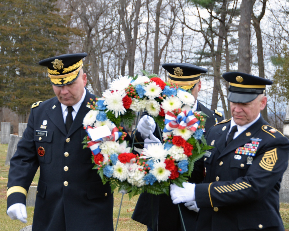 New York National Guard honors President Martin Van Buren