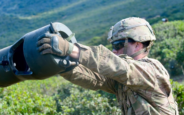 Sky Soldiers’ gun line makes it rain steel