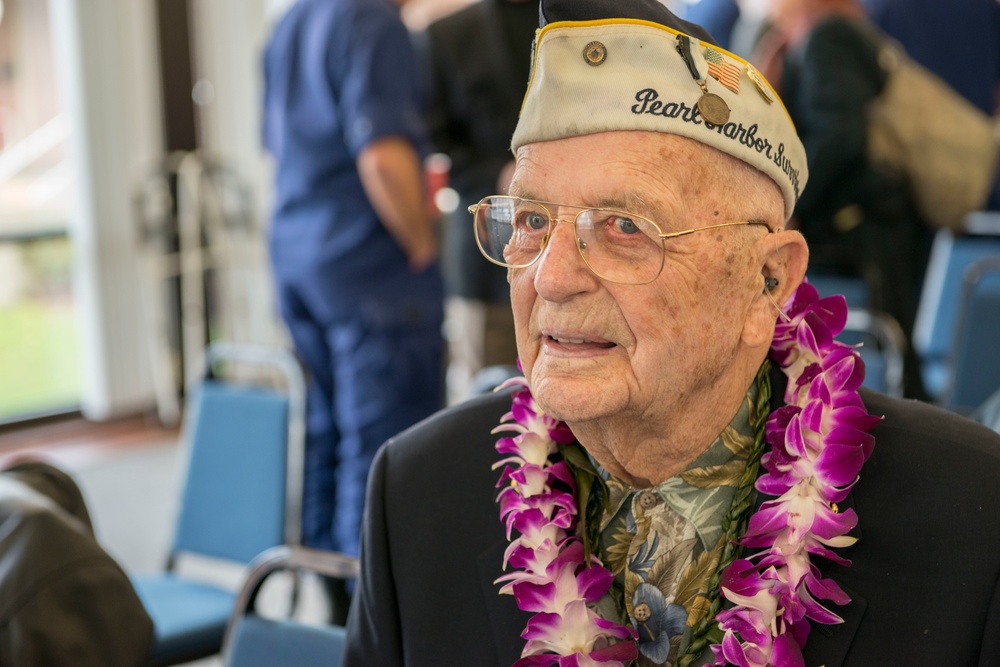 Coast Guard honors Pearl Harbor survivors