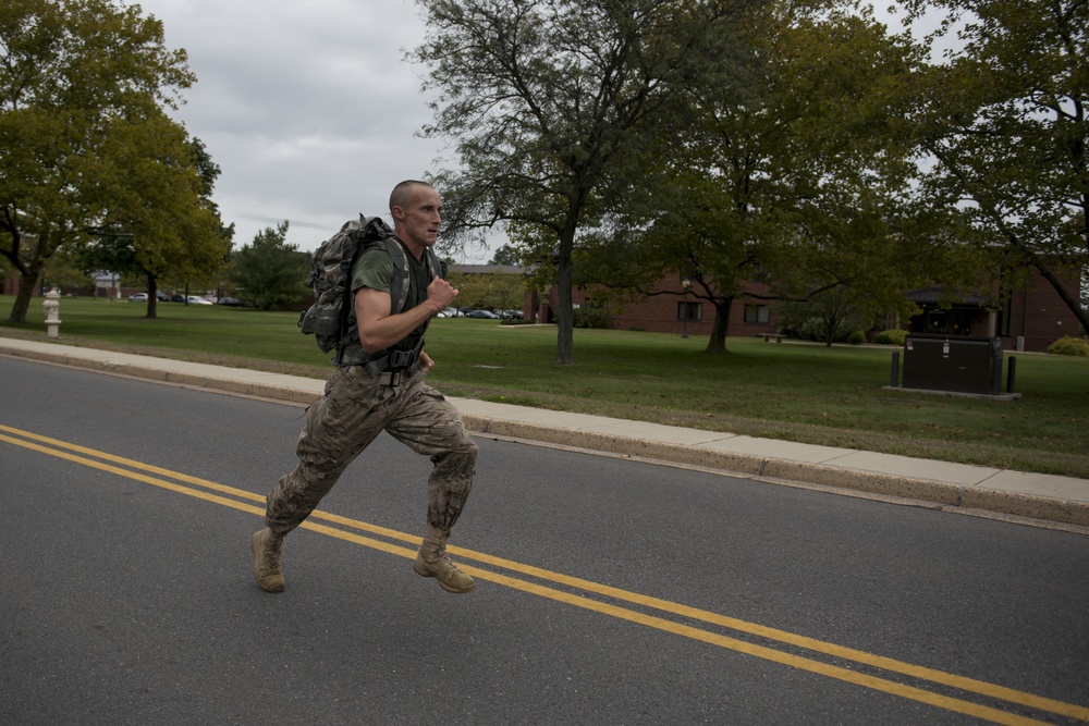 Joint Base members honor fallen with Gold Star Ruck March