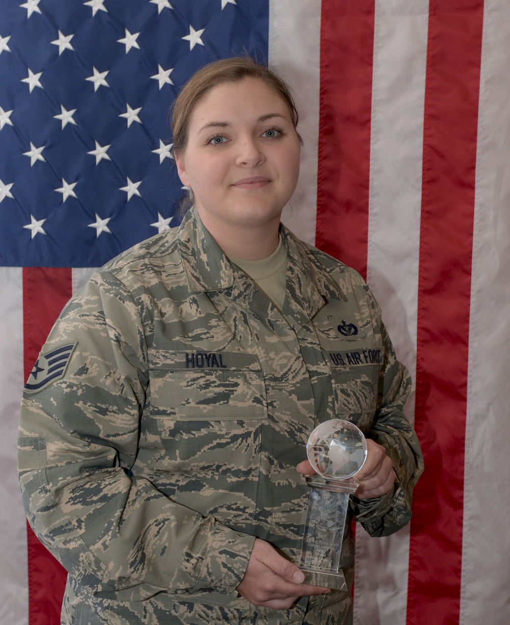 Ellsworth Airman triumphs, earns Vaught Award
