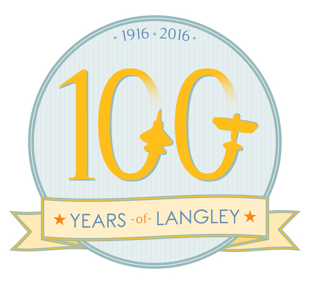 100 Years of Langley - Vintage Logo