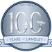 100 Years of Langley - Logo