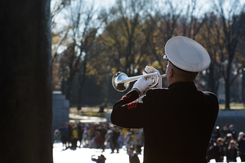 Pearl Harbor 75th Anniversary Commemoration at WWII Memorial