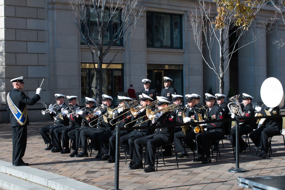 Pearl Harbor 75th Anniversary Commemoration at U.S. Navy Memorial