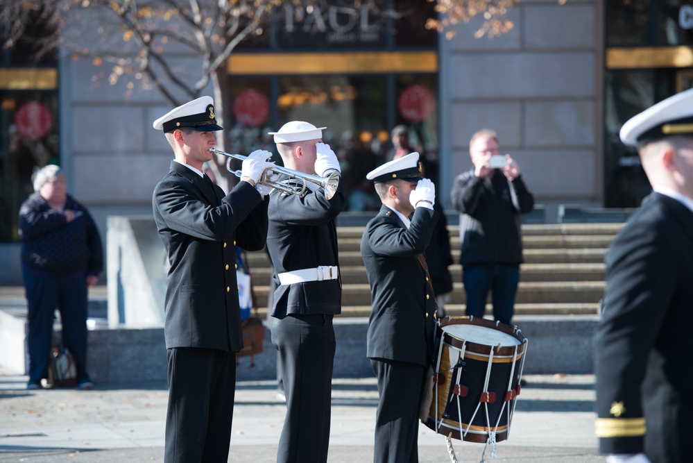 Pearl Harbor 75th Anniversary Commemoration at U.S. Navy Memorial