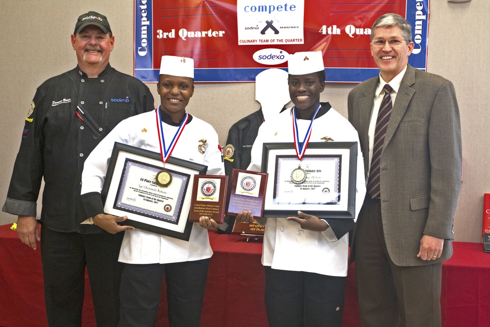 Camp Pendleton Hosts Culinary Team of the Quarter Competition