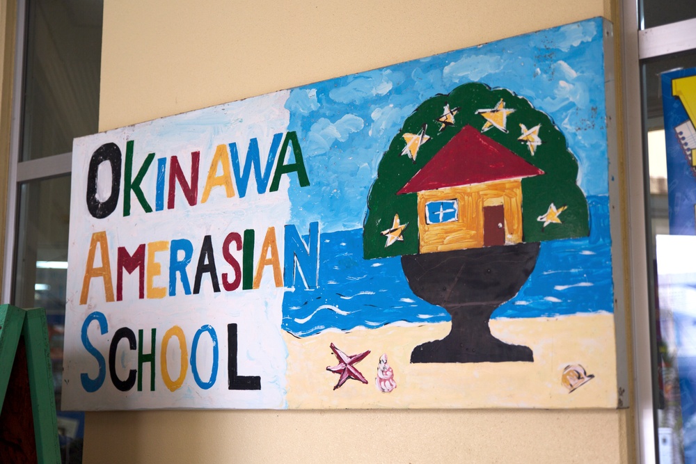SOFA member’s book donation supports Okinawa Amerasian School