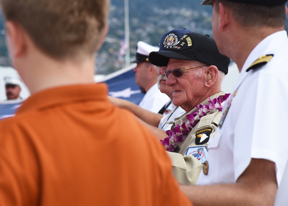 Mass Band Performs at Battleship Missouri Memorial