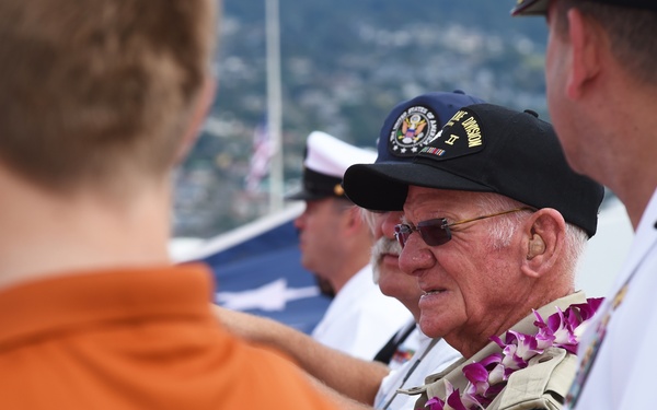 Mass Band Performs at Battleship Missouri Memorial