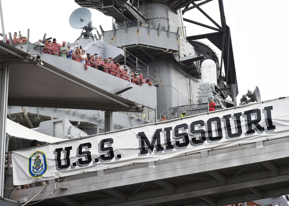 Mass Band Performs at Battleship Missouri Memorial