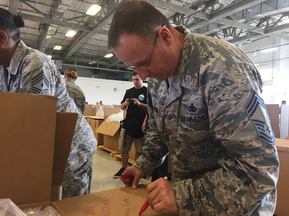 Operation Christmas Drop 2016: Packing Day