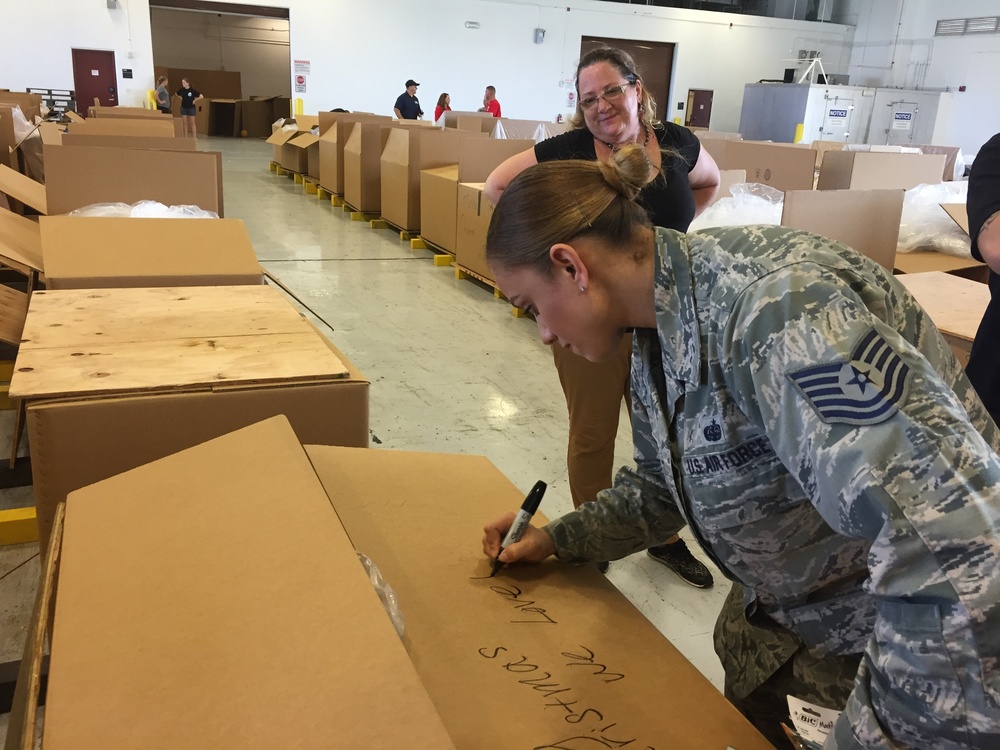 Operation Christmas Drop 2016: Packing Day