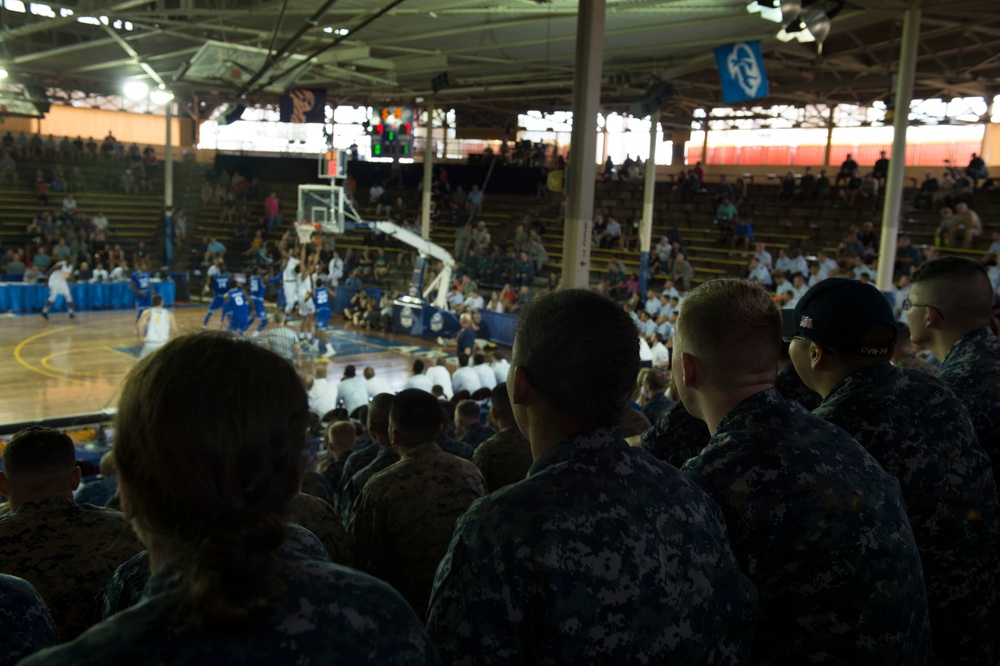 FOX Sports Pearl Harbor Invitational basketball game During 75th Commemoration of the Attack on Pearl Harbor