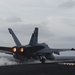 F/A-18C takes off from flight deck