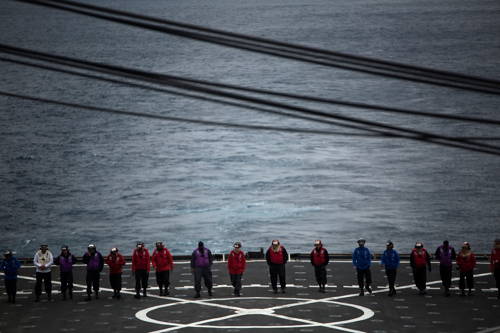 Marines, Sailors train for strait passage during ARGMEUEX