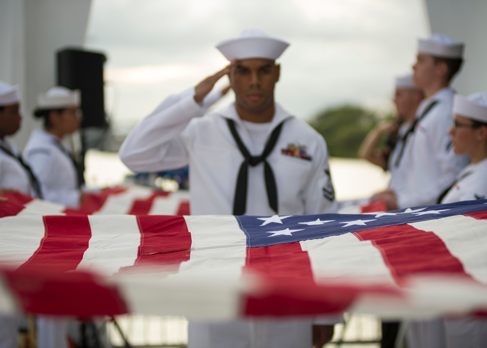 Dual Interment During 75th Pearl Harbor Commemoration