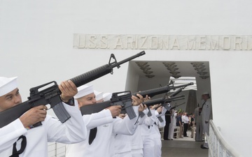 Interment Ceremony Aboard USS Arizona Honors Survivors and Victims on 75th Anniversary