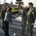Japanese minister of defense visits Yama Sakura service members