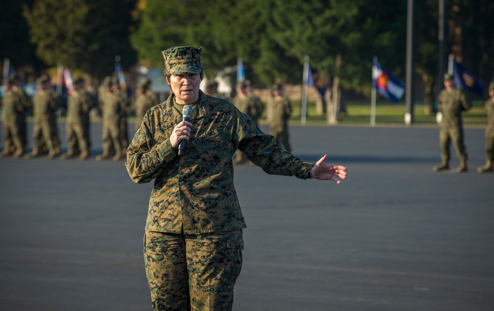 OCS Graduation Parade