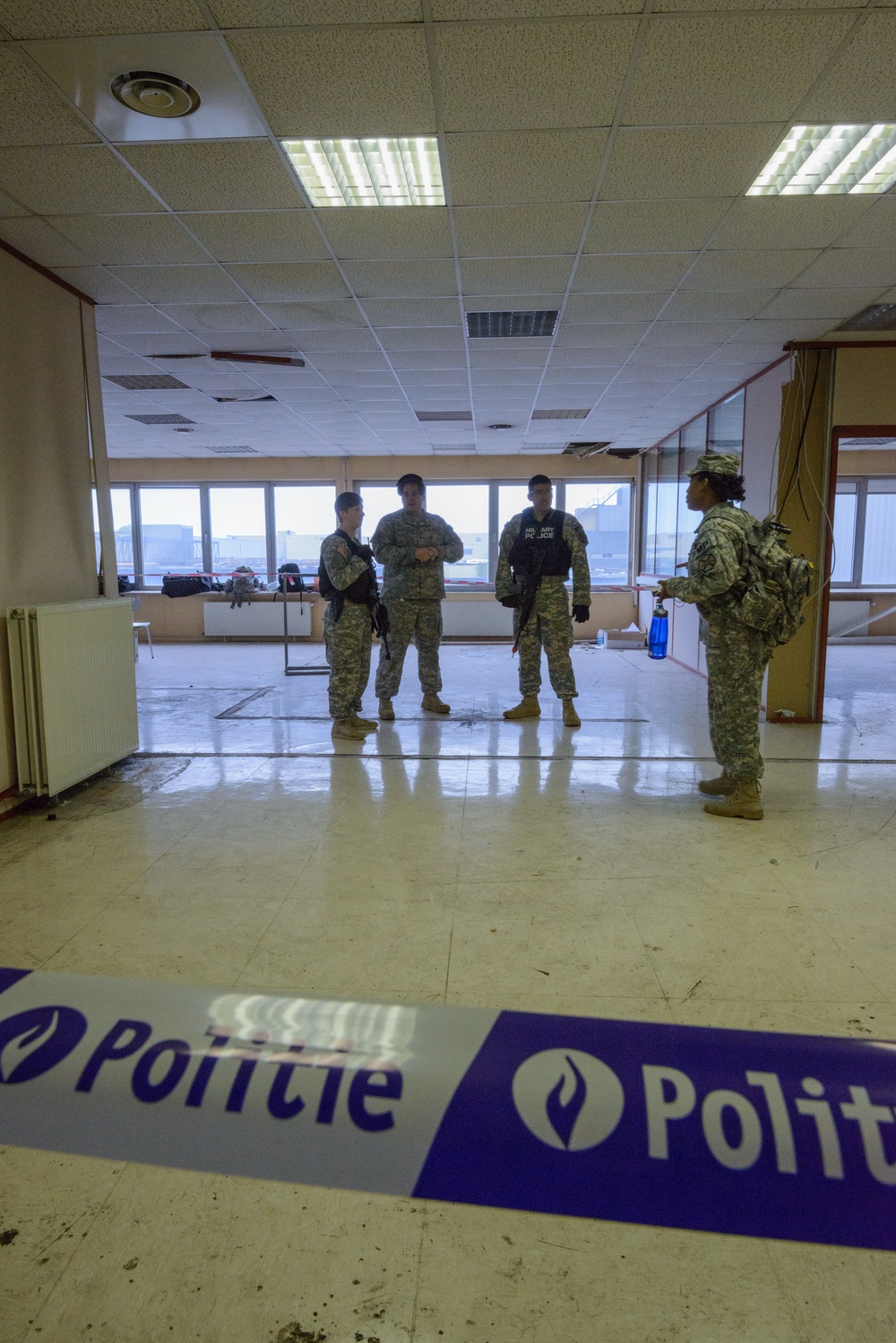MPs join Belgian Active Shooter Training