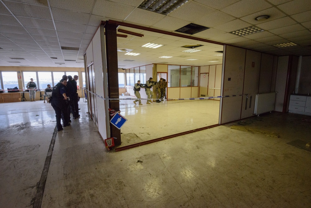 MPs join Belgian Active Shooter Training