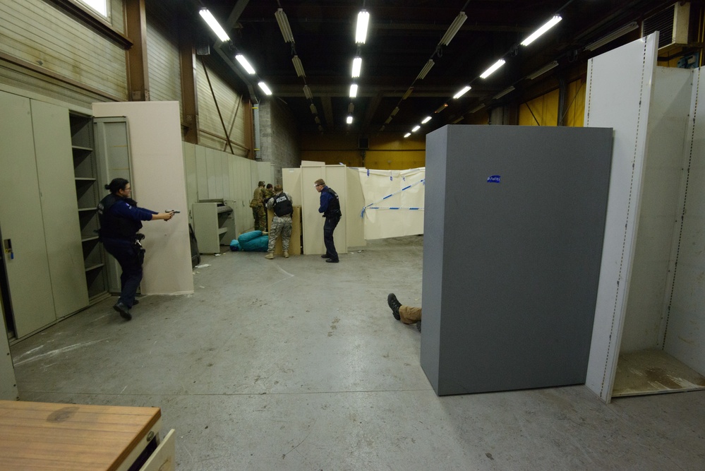 MPs join Belgian Active Shooter Training