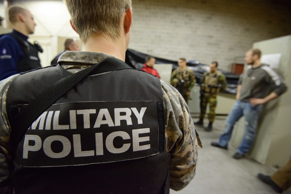 MPs join Belgian Active Shooter Training