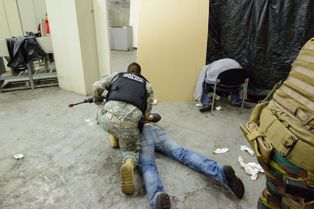 MPs join Belgian Active Shooter Training