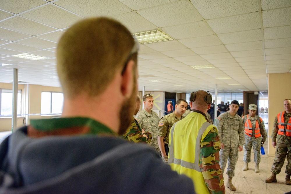 MPs join Belgian Active Shooter Training