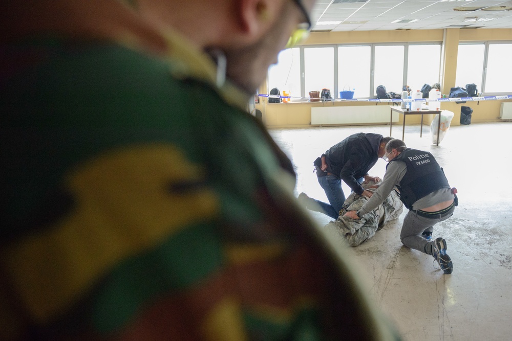 MPs join Belgian Active Shooter Training