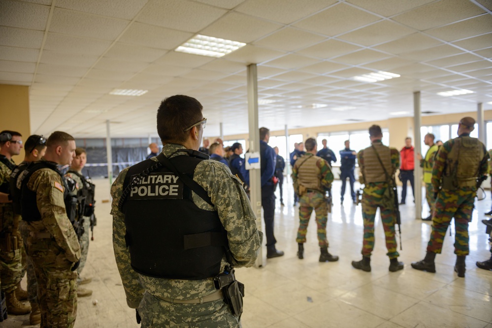 MPs join Belgian Active Shooter Training