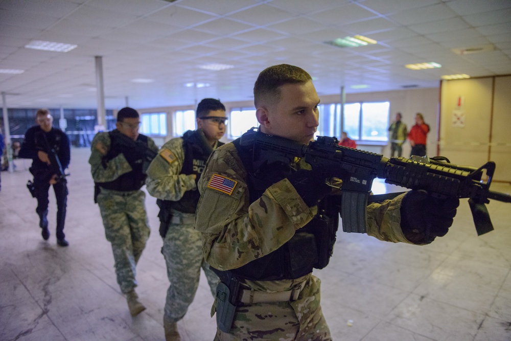 MPs join Belgian Active Shooter Training