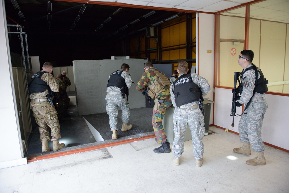 MPs join Belgian Active Shooter Training