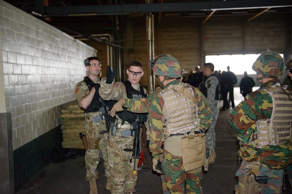 MPs join Belgian Active Shooter Training