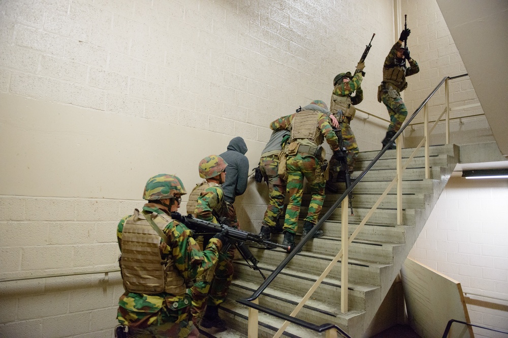MPs join Belgian Active Shooter Training