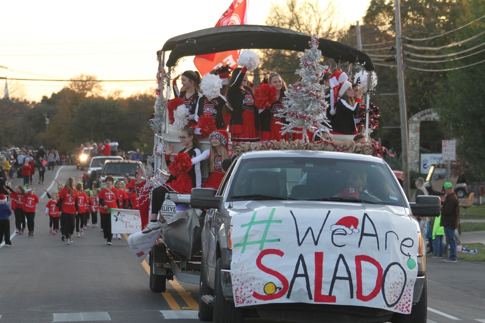 First Team, Salado start holidays with Christmas Parade