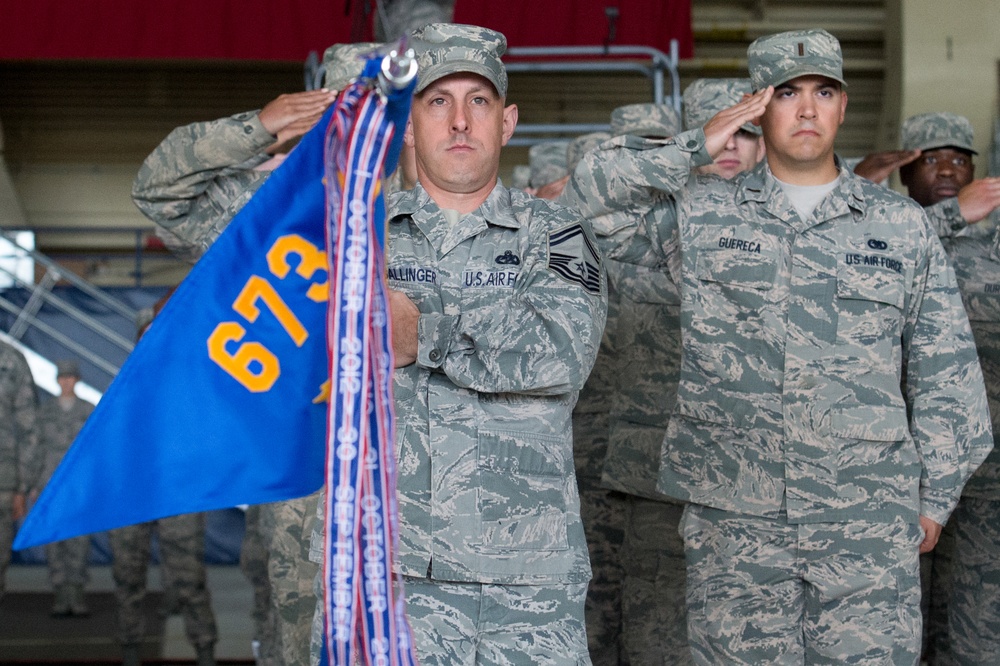 673rd ABW/JBER  Change of Command